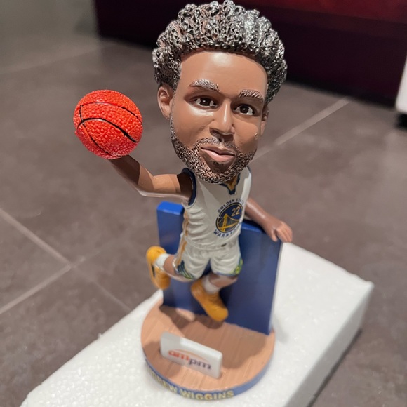 NEW - Golden State Warriors Andrew Wiggins Posterized Limited Edition Bobblehead - Picture 1 of 3